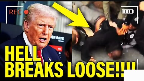 ALL HELL BREAKS LOOSE as Trump CAUGHT ON CAMERA
