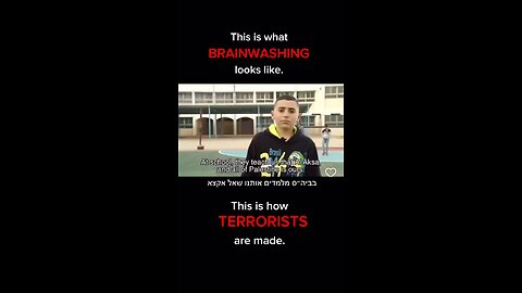 🚨🇺🇸 How Terrorists are Made 🐇