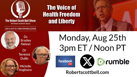 Dr. Bradley Nelson, The Heart Code, Dr. Terence Dulin & Michelle Anglisano, Methylation Madness, Neil Schultz, Cancer Survival - The RSB Show 8-25-25