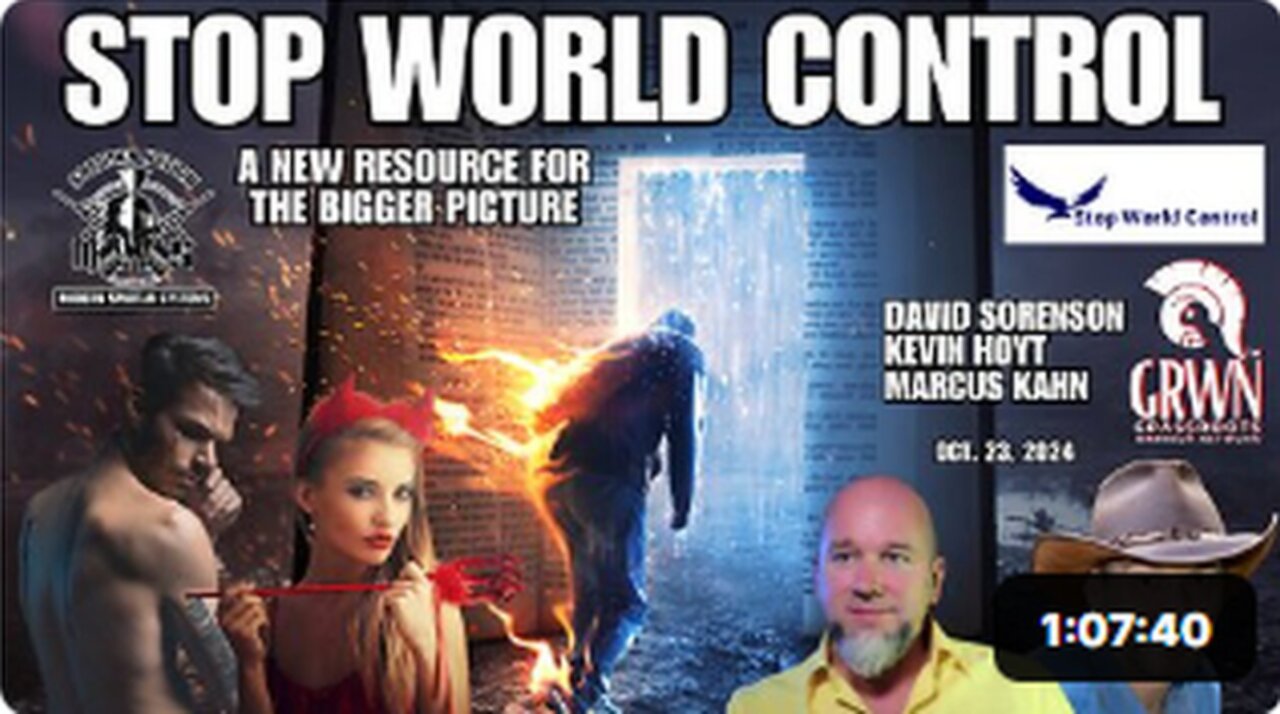 RERUN - Stop World Control: A deep dive into the CABAL and whispers from the spiritual side