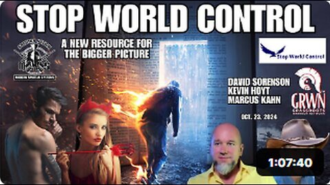 RERUN - Stop World Control: A deep dive into the CABAL and whispers from the spiritual side