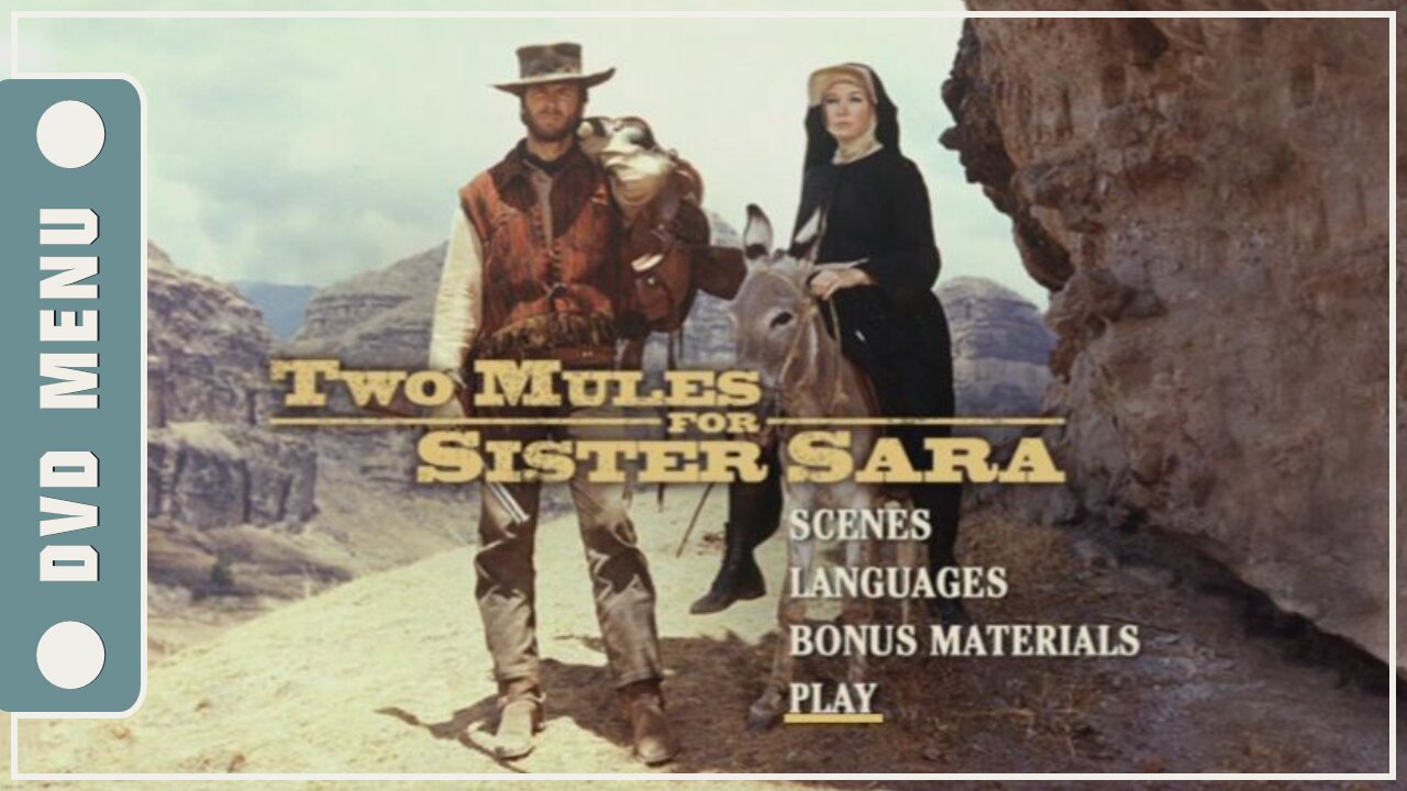 Two Mules for Sister Sara - DVD Menu