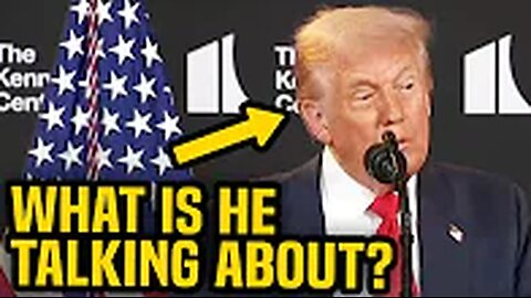 Trump OFF SCRIPT, rants about GRASS, audience confused