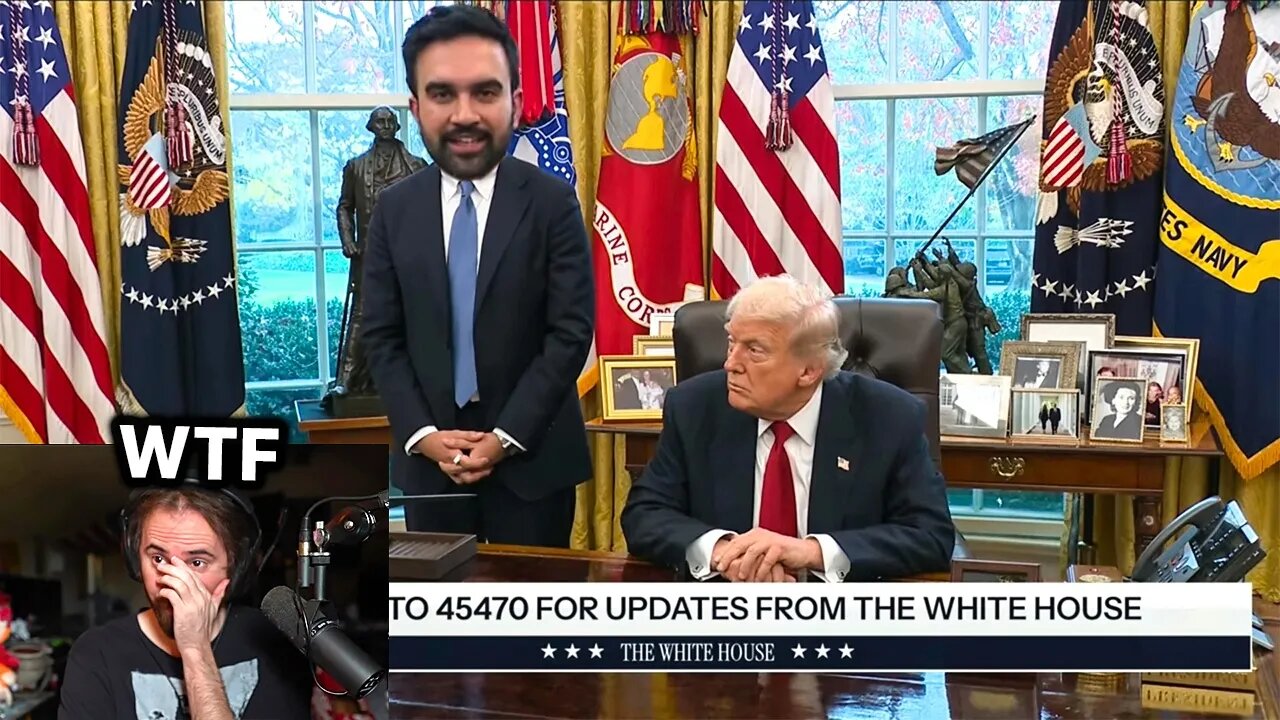 This is in the White House RIGHT NOW..