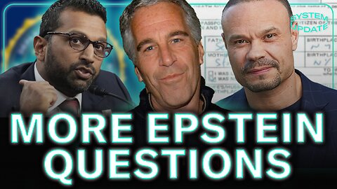 Bongino & Patel Say Epstein Killed Himself, But This MAJOR QUESTION Remains