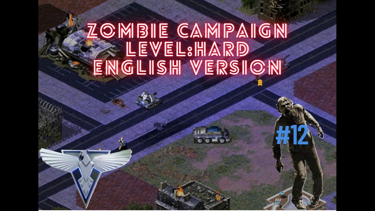 Red Alert 2 - Zombie Campaign - English Version - Part 12: Sky Eye - Hard Walkthrough