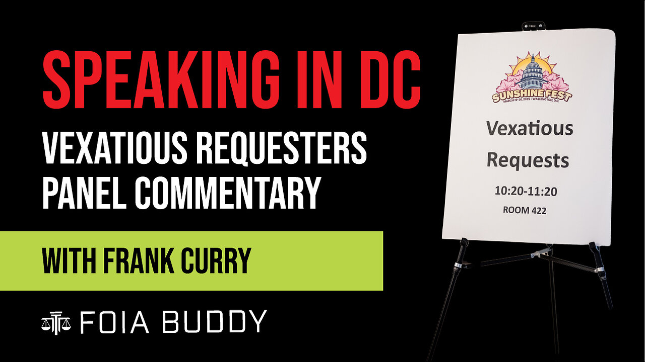 They Doubled Down on Corruption – My Follow-Up Speech to Vexatious in DC
