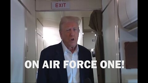 NEWS BOOM! Trump Makes Stunning Military Announcement On Air Force One!