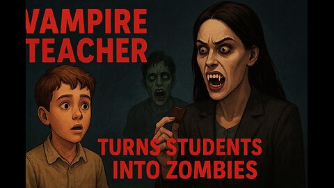 Kid Discovers His Teacher is a Vampire 👩‍🏫🩸 |
