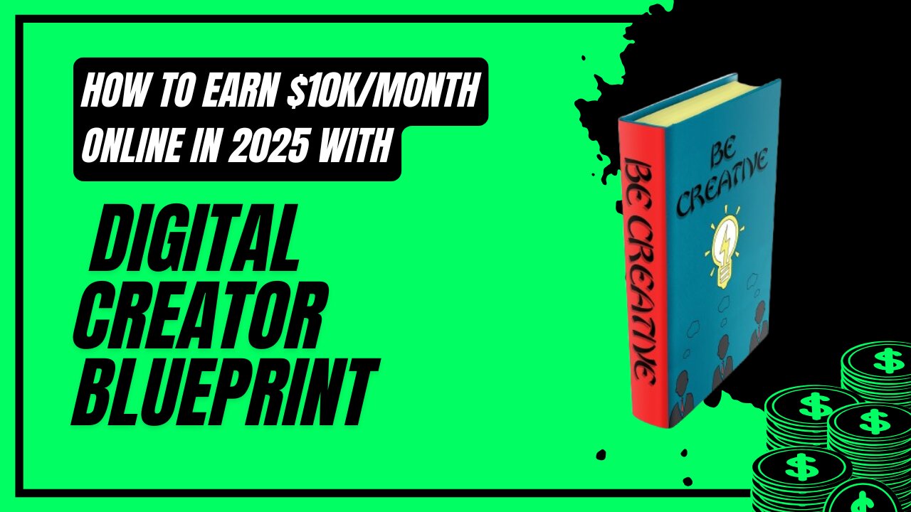 How to Earn $10K/Month Online in 2025 | Digital Creator Blueprint