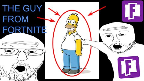 THE SIMPSONS IN FORTNITE?! (The Quest for Homer)
