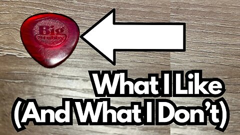 Big Stubby Guitar Pick - My Thoughts...
