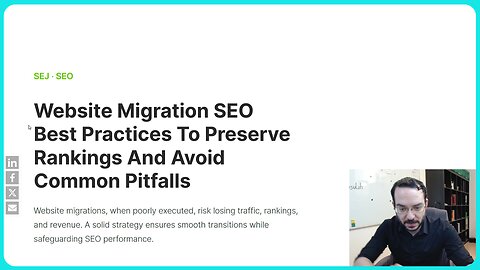 Best Practices on Website Migration SEO - Article Review