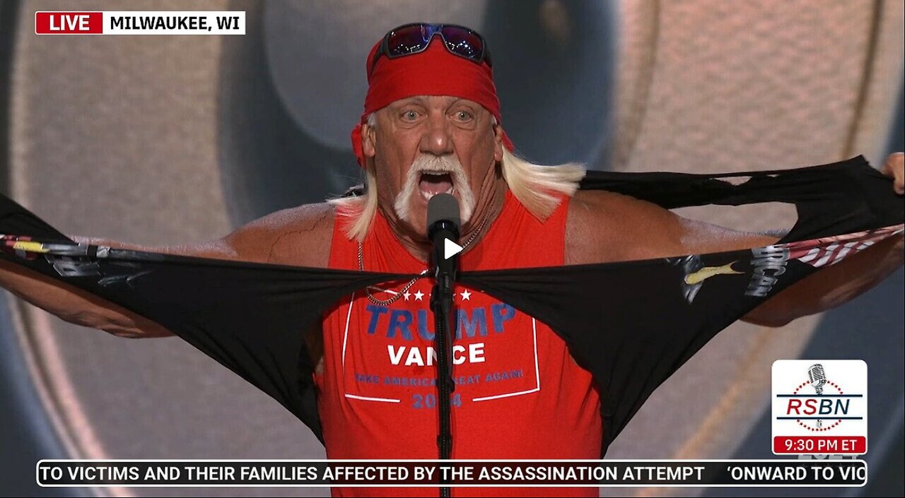 RIP- HULK HOGAN (RNC- flashback) -WE LOVE YOU