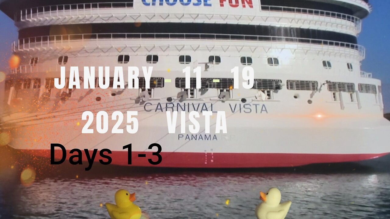 Carnival Vista Jan 11 - 19