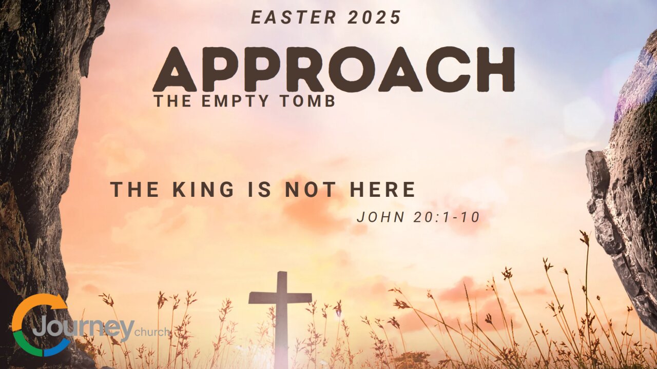 The King is Not Here - JOHN 20:1-10