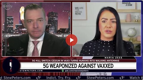 World Enslavement with 5G Grid and Nanotech from Jabs, Food, Chemtrails | Stew Peters w/ Maria Zeee