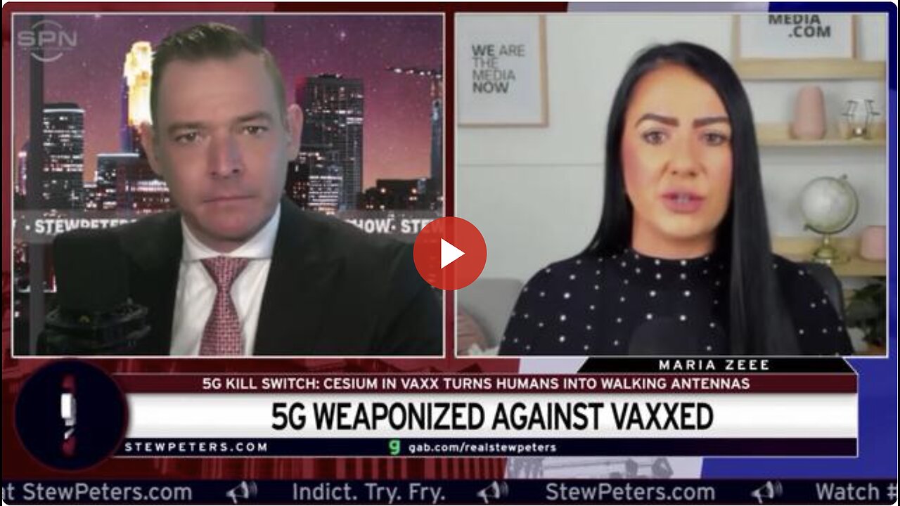 World Enslavement with 5G Grid and Nanotech from Jabs, Food, Chemtrails | Stew Peters w/ Maria Zeee