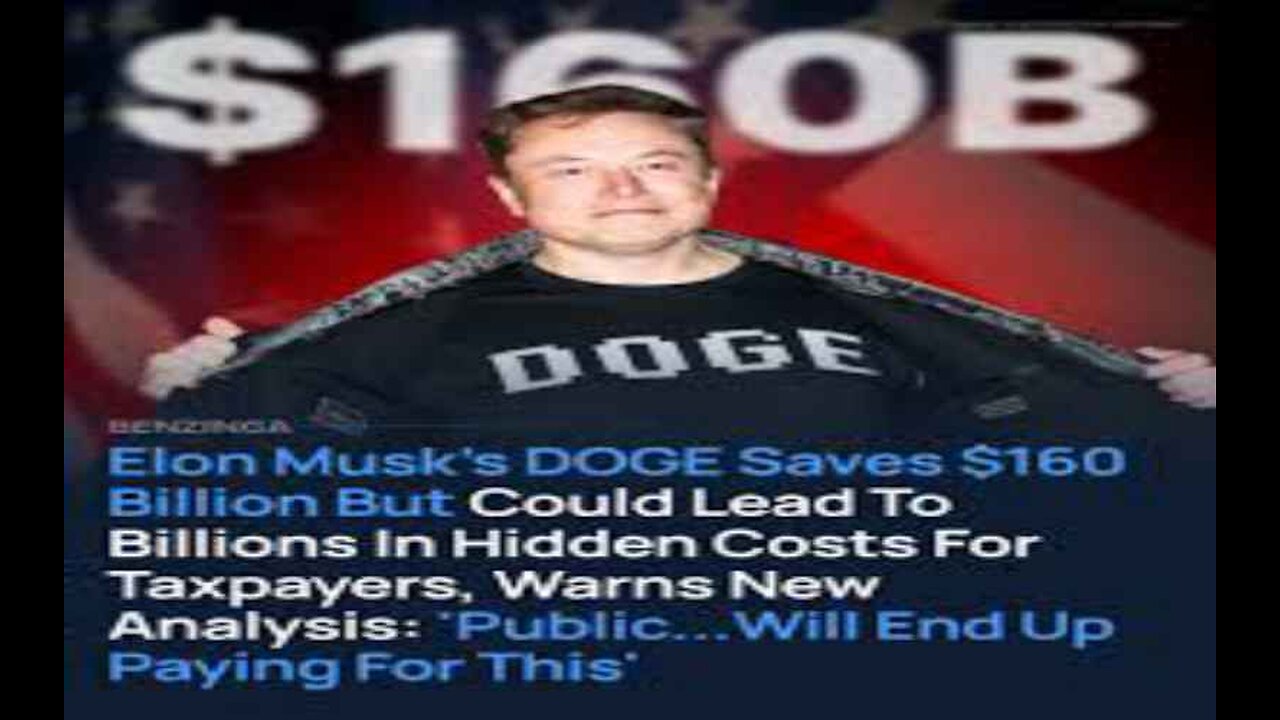 DOGE Reveals $160B in Taxpayer Savings