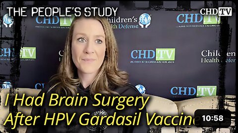 I Had Brain Surgery After HPV Gardasil Vaccine