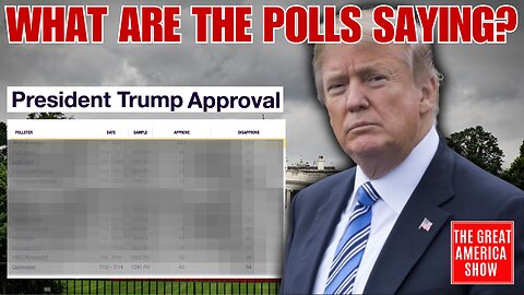 Are the polls slowly fading on Donald Trump?