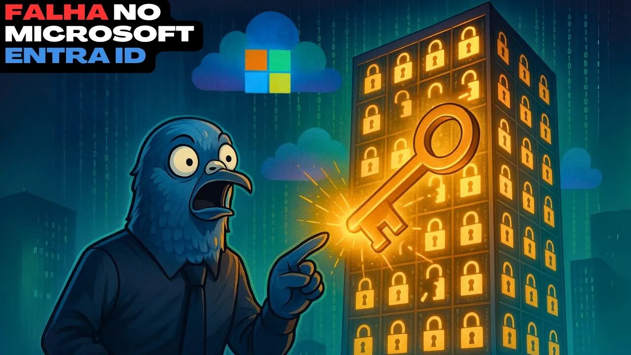 📰Falha no Microsoft Entra ID: Hackers poderiam sequestrar qualquer empresa!