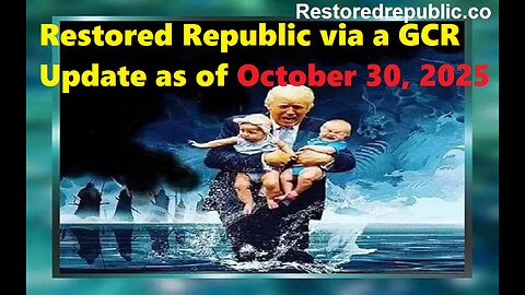Restored Republic via a GCR: Update