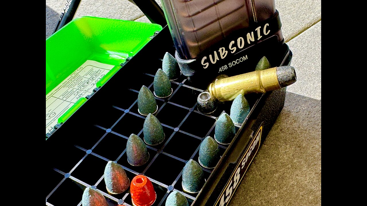 458 SOCOM TESTING