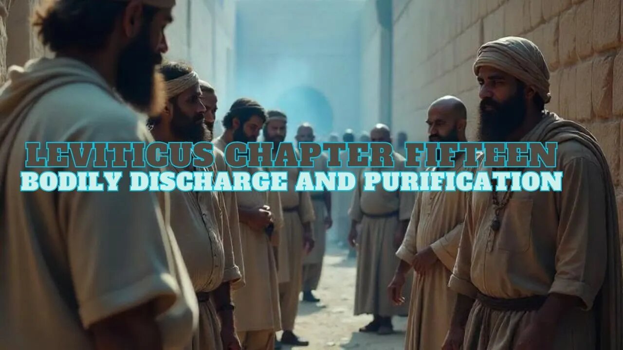 Leviticus Chapter 15 Bible Study: Purification and Cleansing