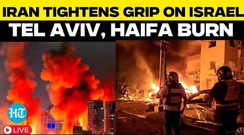 🔴LIVE: Iran Strikes Tel Aviv, Haifa, and Southern Regions In Missile Attacks LIVE | Trump🔴