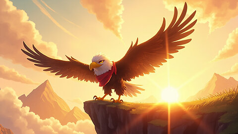 Eagle Eyes, Brave Tries 🦅🔥 | Soaring Kids’ Pop/Rock Anthem About Courage & Focus