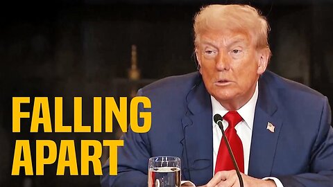 David Pakman Show: Disheveled Trump ADMITS He’s given up on being President!
