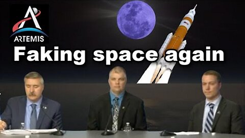 Artemis Faking Space over a Flat Earth 