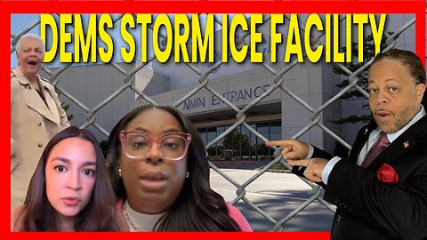 Demoncrats Storm Ice Facility