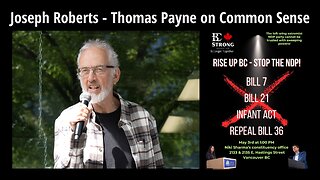 Joseph Roberts - Thomas Payne on Common Sense