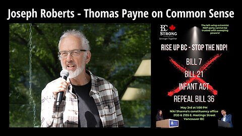 Joseph Roberts - Thomas Payne on Common Sense