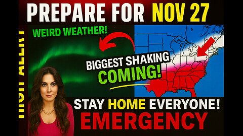 AMANDA GRACE PROPHETIC WORD: STAY HOME EVERYONE — A MAJOR EMERGENCY IS COMING! #news #politics #podcast