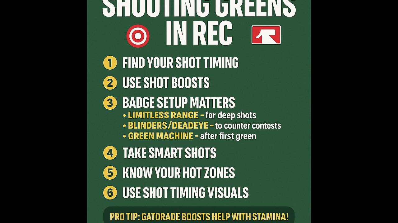 2k26 Im shooting greens in the rec Strecth build