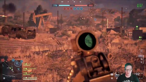 BF6 with the green haired weirdo