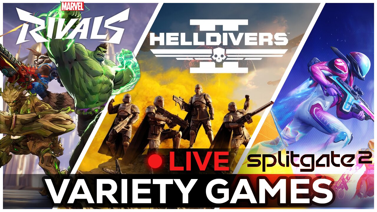🔴LIVE IN 1440p! - Max Payne 3, Halo Infinite, Marvel Rivals, Splitgate 2, & Maybe Helldivers 2 - Come Hang Out!