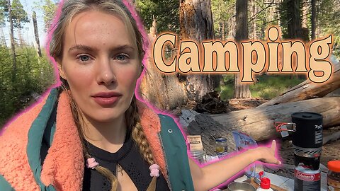I Go Camping!! Thank You For The Camping Food And Equipment!!!