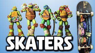Pro Skaters LOVE Ninja Turtles: TMNT & Skateboarding (Tony Hawk, Ryan Decenzo, Chris Cole, & more)