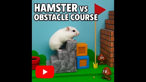 Hamster Escapes Deadly Sci-Fi Maze! 🐹 Portal Adventure in a Parallel Universe
