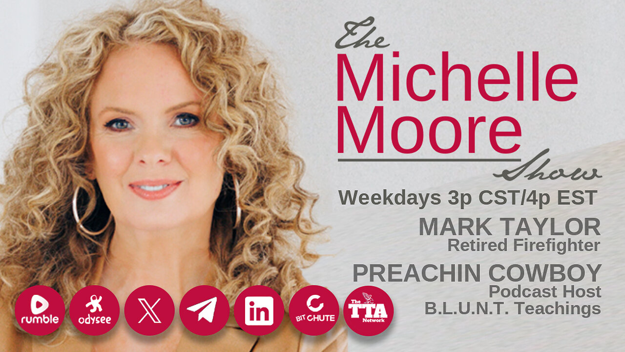 'Woke Programs Cut, ChatGPT and Your Privacy, Coated Produce, 600K Lost Unaccompanied Minors Across U.S. Border, Utah Water and Farmers' on Lt. Mark Taylor, Retired Firefighter/Preachin Cowboy Jerry Prewitt: The Michelle Moore Show (Aug 4, 2025)