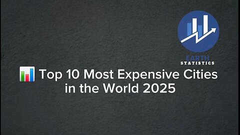 Top 10 Most Expensive Cities in the World 2025
