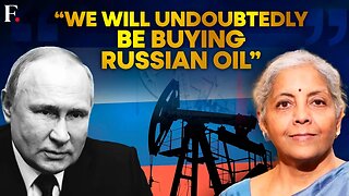 India Will Continue to Buy Russian Oil, Says Finance Minister Nirmala Sitharaman | N18L