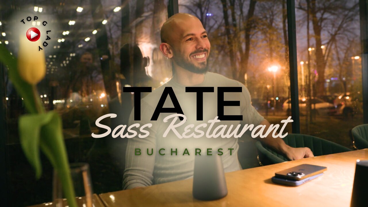 Andrew Tate at Sass' Restaurant