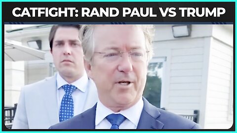 Rand Paul Calls Trump "Immature" After Being Uninvited From The White House Picnic