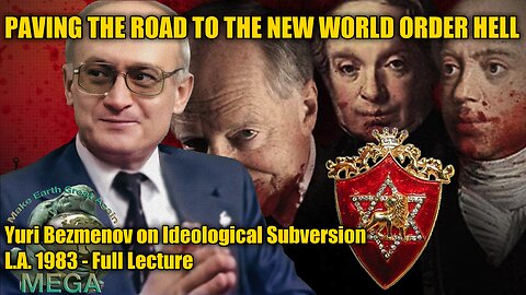 PAVING THE ROAD TO THE NEW WORLD ORDER HELL: Yuri Bezmenov on Ideological Subversion L.A. 1983 - Full Lecture | Find links to other related videos below this video in the description box