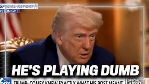 President Trump Blasts James Comey's Over 8647! "A Child Knows What That Meant"